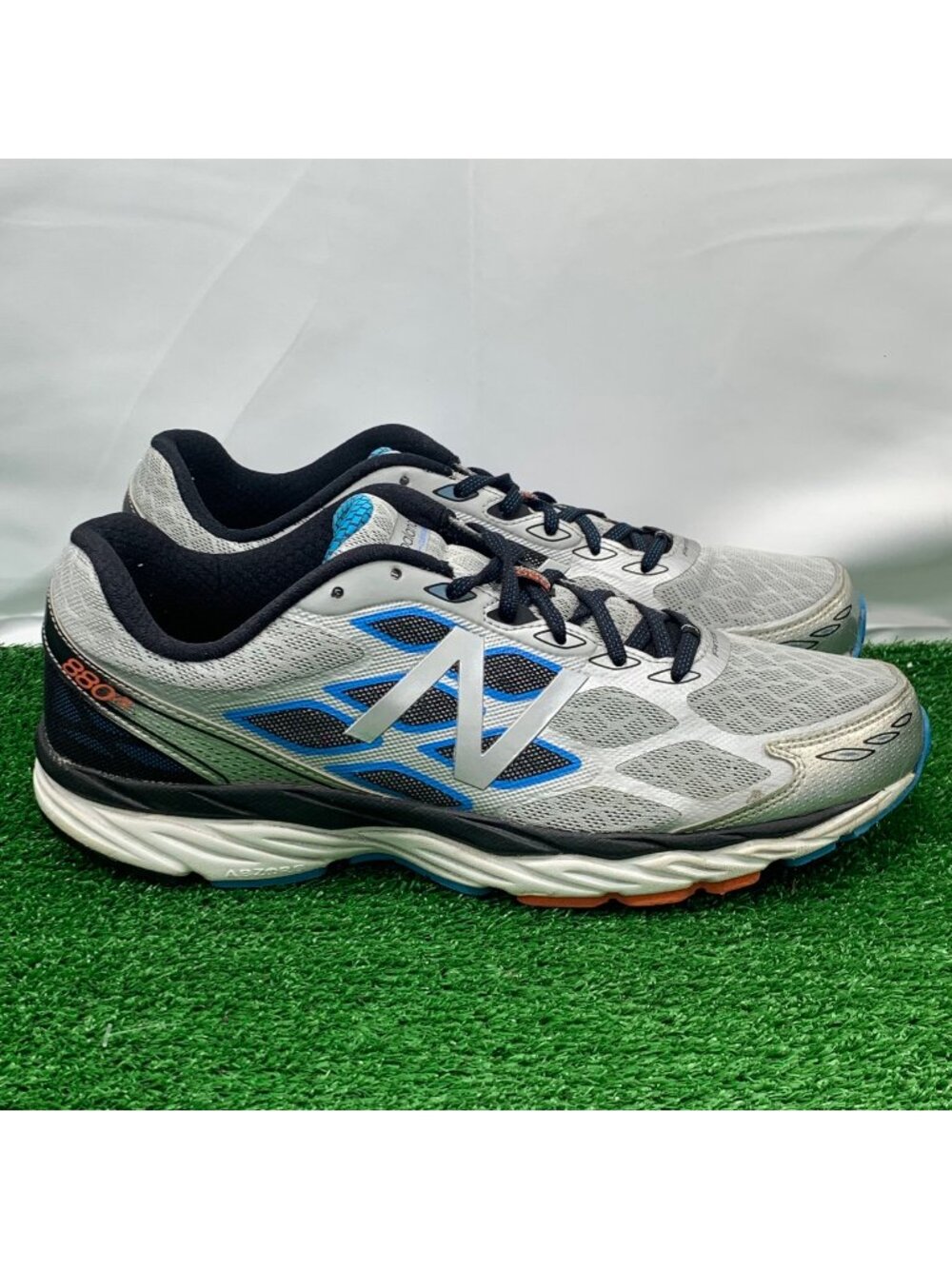 New Balance 880v5 Running Shoes Men’s Size 13 D Gray Blue M880SB5